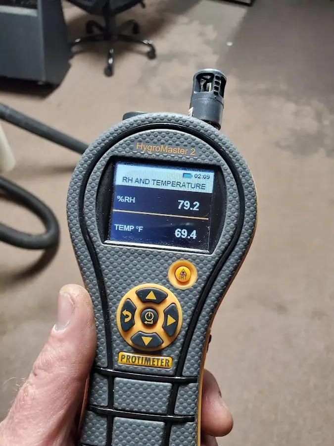 Moisture meter humidity assessment for Fire & Smoke Damage Restoration in Rockport